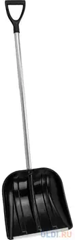 Gigant Лопата пластмассовая с алюминиевой планкой, алюминиевым черенком и V-ручкой IAG-002