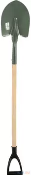 Gigant Лопата штыковая ЛСГ порошок с деревянным черенком и V-ручкой GAV-06