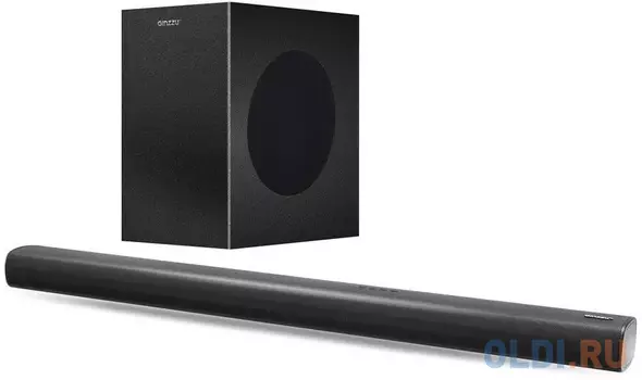 Ginzzu GM-515, Саундбар, 160W, Doldy Atmos/HDMI/Optical/BT/USB/ДУ