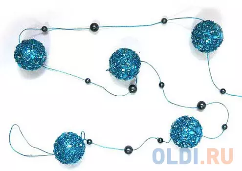 Гирлянда Winter Wings Звездная пыль 160 см 1 шт синий полимер 180318\синий