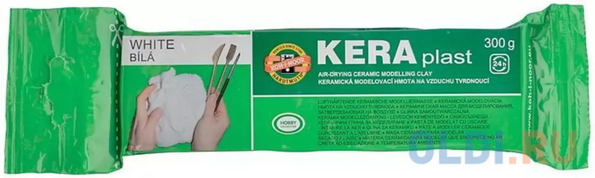 Глина для лепки Koh-i-Noor KERAPLAST 1 цвет