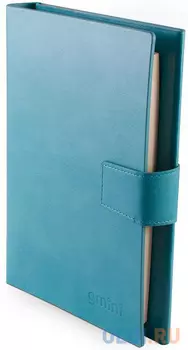 Внешний аккумулятор Gmini "Ежедневник" GM-PB-90NP, Blue, 9000mAh, Вх.: 5В2А, вых.: 5В2.1А и 5В1А, зап. книга 80 стр., размер: 23,5 х 16 х 2.2 см