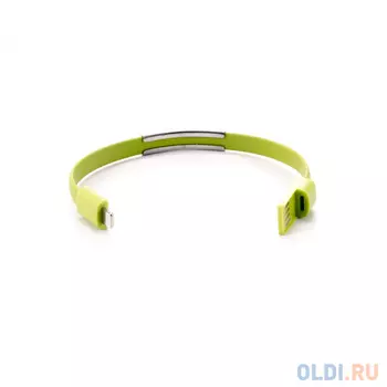 Кабель-браслет Lightning Gmini GM-WDC-300L плоский салатовый