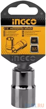Головка шестигранная 1/2" INGCO HHAST12211