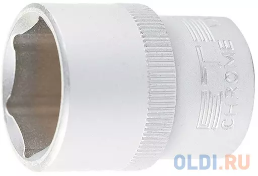Головка торцевая, 30 мм, 6-гранная, CrV, под квадрат 1/2", // Stels