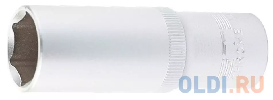 Головка торцевая удлиненная, 13 мм, 6-гранная, CrV, под квадрат 1/2", // Stels