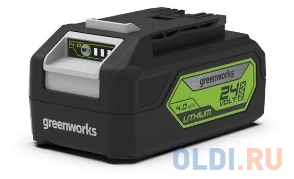 Greenworks Аккумулятор G24B4, { 24V, 4 А.ч} [2926807]