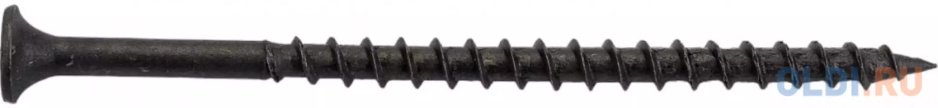 GSMETZ Саморез черный 4,2x75 фосфатированный по дереву - 10 кг - 1960 шт., ph2 1004275