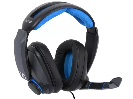 Гарнитура Sennheiser GSP 300 черный (игровая,mini jack 3.5 mm,2,5м)