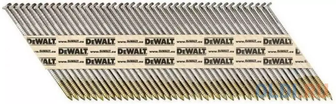 Гвозди 34°.2.8x63мм.Гал.Цинк.Ребр.1100шт DNPT28R63HDZ DeWalt