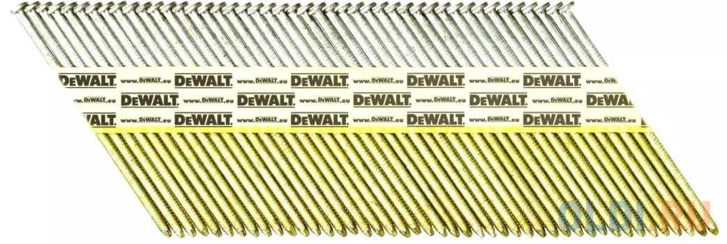 Гвозди 34°.3.1x90мм.Гор.Цинк.Глад.2200шт DNPT3190G12Z DeWalt