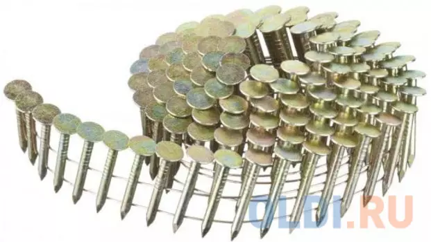 Гвозди для барабанного нейлера DCN045RN 3.05-32 мм, горячее глубокое цинкование, 1200 шт./пач. DNR31