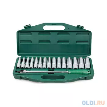 Hans Набор длинных головок 1/2" 10-24мм 16шт 4615MG