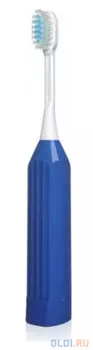 Hapica Minus-ion ионная звуковая электрическая зубная щетка с щетинками одинаковой длины. Синяя.