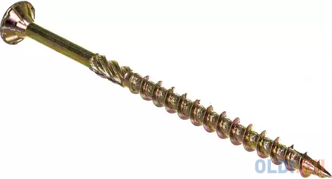 HIMTEX Проф. Саморез по дереву желт. потай Torx 25 5x80 200 шт. 05080Fh