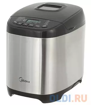 Хлебопечь Midea BM-210BC-SS серебристый чёрный