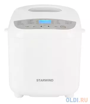 Хлебопечь StarWind SBM2085 белый серебристый