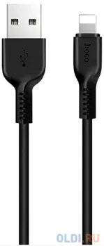 HOCO HC-68808 X20/ USB кабель Lightning/ 1m/ 2A/ Black