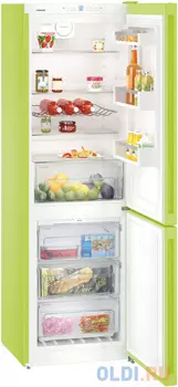 Холодильник Liebherr CNkw 4313 лайм (двухкамерный)