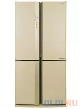 Холодильник Side by Side Sharp SJ-EX98FBE бежевый
