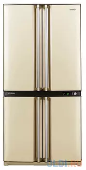 Холодильник Side by Side Sharp SJF95STBE бежевый