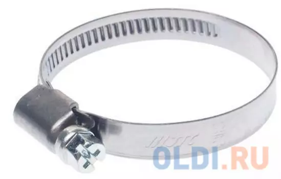 Хомут червячный JTC-ZN50 32-50мм (нержавеющая сталь) (ширина ленты 9мм) /100/1000