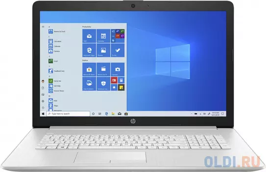 HP17-by2069ur 17.3"(1600x900)/Intel Core i3 10110U(2.1Ghz)/8192Mb/512PCISSDGb/noDVD/Int:Intel UHD Graphics/Cam/WiFi/41WHr/war 1y/Natural silver + NSV C-deck /W10