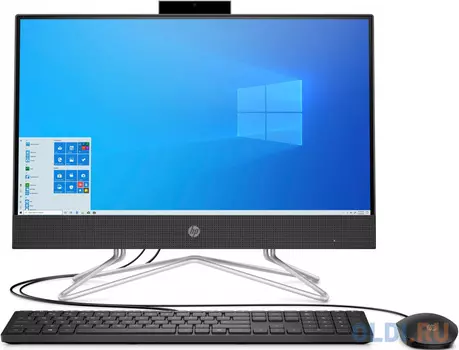 HP 22-df0151ur AiO 21.5"(1920x1080)/AMD Ryzen 5 3500U(2.1Ghz)/8192Mb/256SSDGb/noDVD/Int:AMD integrated graphics/Cam/WiFi/war 1y/Jack Black/Free
