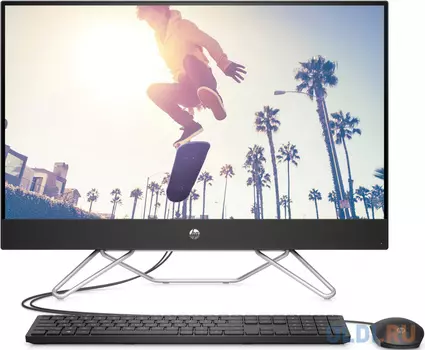 HP 27-cb0029ur NT 27" FHD(1920x1080) AMD Ryzen3 5300U, 8GB DDR4 3200 (2x4GB), SSD 256Gb, AMD integrated graphics, noDVD, kbd&amp;mouse wired, HD Webcam, Jet Black, FreeDOS, 1Y Wty