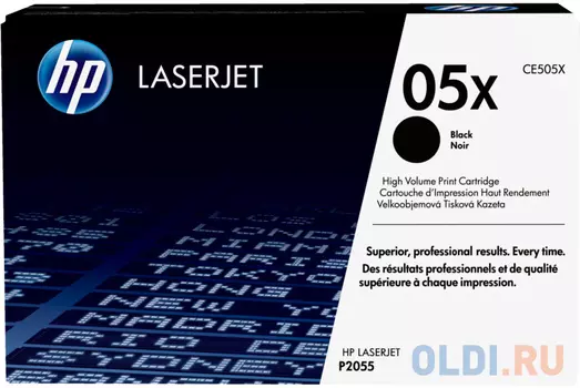 HP CE505A Картридж , Black{LJ P2055/P2035, Black, (2300стр.)}