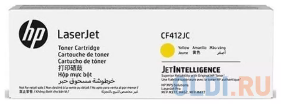 Тонер-картридж HP CF412JC 6000стр Желтый