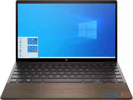 HP Envy 13-ba1010ur 13.3"(1920x1080 IPS)/Intel Core i5 1135G7(2.4Ghz)/8192Mb/512PCISSDGb/noDVD/Int:Intel Iris Xe /Cam/WiFi/51WHr/war 1y/Nightfall Black - wood/W10 + Fingerprint reader