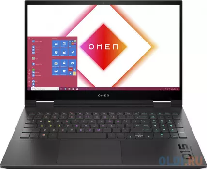 HP Omen 15-ek1015ur [3B2V6EA] Shadow Black 15.6" {QHD 300Hz i7-10750H/16Gb/1Tb SSD/RTX3070 8Gb/DOS}