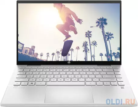 HP Pavilion 14x360 14-dy0007ur 14"(1920x1080 IPS)/Touch/Intel Core i3 1125G4(2Ghz)/8192Mb/512PCISSDGb/noDVD/Int:Intel UHD Graphics - UMA/Cam/WiFi/43WHr/war 1y/Natural silver /WinHome + fingerprint
