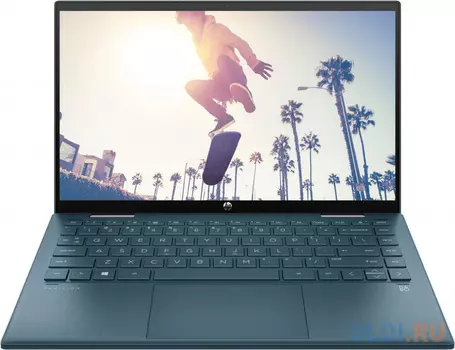 HP Pavilion 14x360 14-dy0008ur 14"(1920x1080 IPS)/Touch/Intel Core i3 1125G4(2Ghz)/8192Mb/512PCISSDGb/noDVD/Int:Intel UHD Graphics - UMA/Cam/WiFi