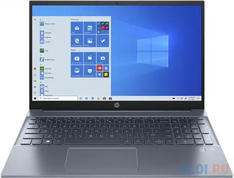 HP Pavilion 15-eg0050ur 15.6"(1920x1080 IPS)/Intel Core i3 1115G4(3Ghz)/8192Mb/512PCISSDGb/noDVD/Int:Intel UHD Graphics/Cam/WiFi/41WHr/war 1y/Fog Blue /WinHome + fingerprint