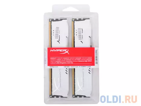 Оперативная память для компьютера Kingston HX316C10FWK2/16 DIMM 16Gb DDR3 1600MHz