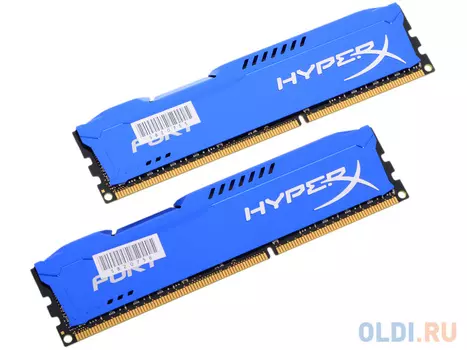 Оперативная память для компьютера Kingston HX318C10FK2/16 DIMM 16Gb DDR3 1866MHz