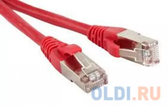 Hyperline PC-LPM-STP-RJ45-RJ45-C5e-1.5M-LSZH-RD Патч-корд F/UTP, экранированный, Cat.5е, LSZH, 1.5 м, красный
