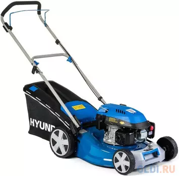 HYUNDAI [L 4620] Бензиновая газонокосилка {двигатель Hyundai ICV145,4-х такт, 3.8 л.с./145 см3, Ширина среза 45,7 см, Высота среза 25-75 мм, 23,5 кг }