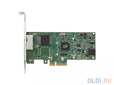 Сетевая карта Intel i350T2 V2 936714, 2x1GbE (RJ-45), PCIE2.1 x8, VMDq, PCI-SIG* SR-IOV Capable, iSCSI, NFS, LP and FH bracket included