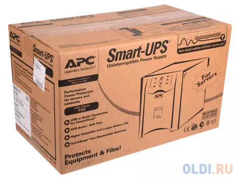 ИБП APC SUA750I Smart-UPS 750VA/500W