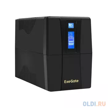 ИБП ExeGate Power Smart ULB-850.LCD.AVR.4C13.RJ 