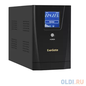 ИБП Exegate SpecialPro Smart LLB-2000.LCD.AVR.4C13.RJ.USB 2000VA