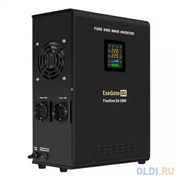 ИБП ExeGate FineSine SX-2000.LCD.AVR.2SH EX296001RUS
