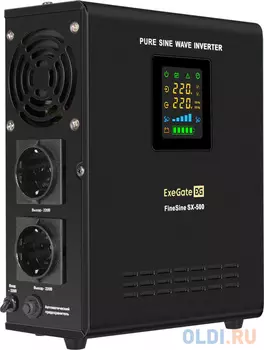 ИБП ExeGate FineSine SX-500.LCD.AVR.2SH EX295995RUS