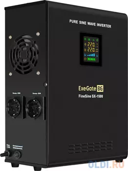 ИБП Exegate FineSine SX-1500.LCD.AVR.2SH 1500VA