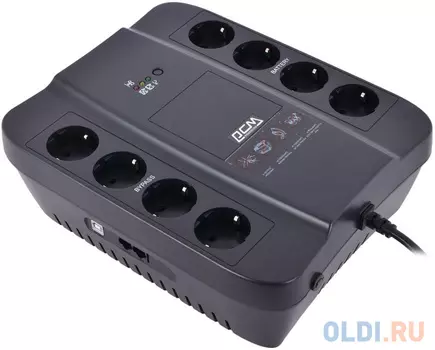 Источник бесперебойного питания Powercom Spider SPD-850U 510Вт 850ВА черный