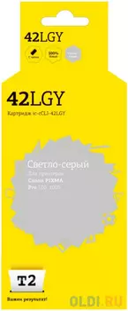 IC-CCLI-42LGY Картридж T2 для Canon PIXMA Pro-100/100S, светло-серый