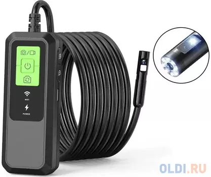 iCarTool Видеоэндоскоп WIFI 2 камеры, 3.5Мп, 2560x1440, 3м, 7.9 мм зонд IC-V803-2